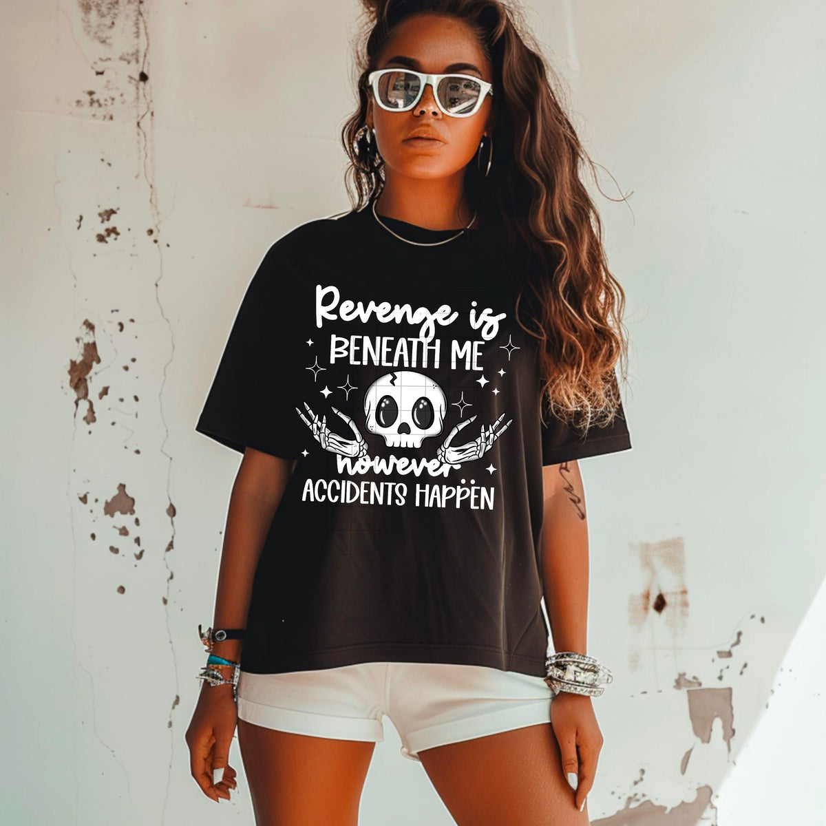 Revenge is beneath me PNG