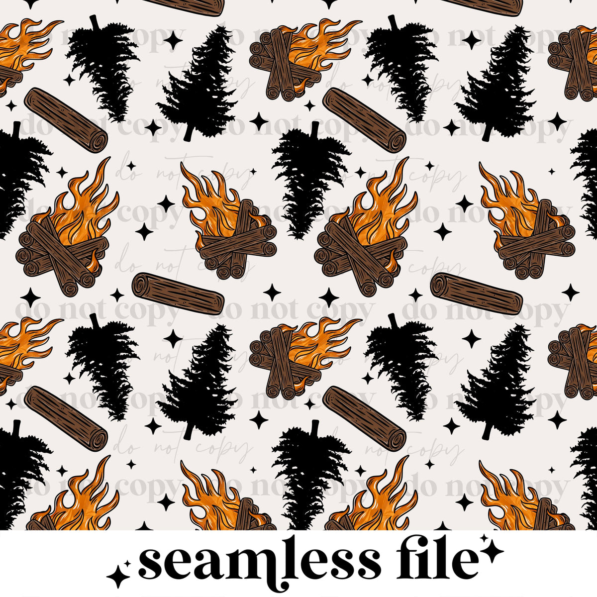 Campfire Seamless