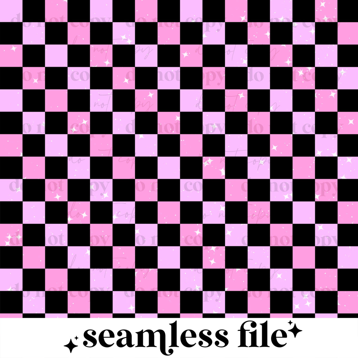 Pink purple checker Seamless