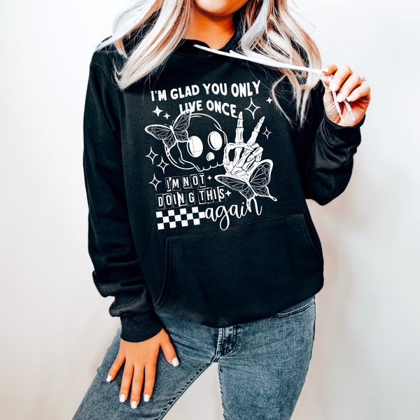 You Only Live Once Single Color PNG