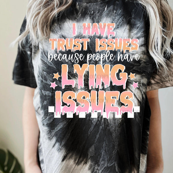 Lying issues PNG