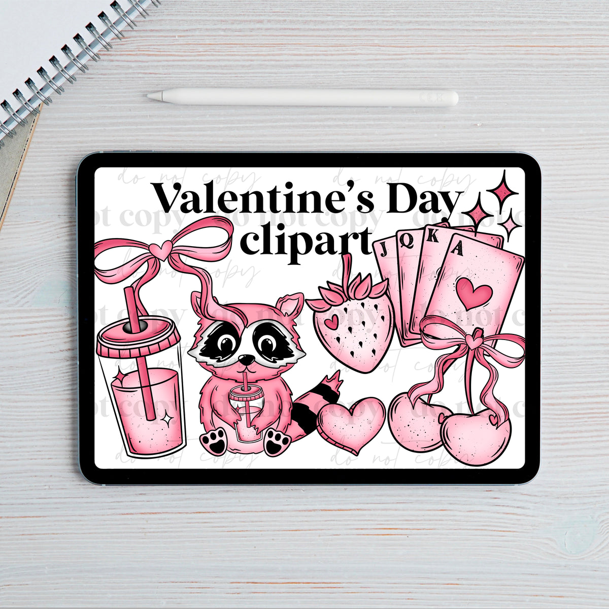 Valentines day Clipart set