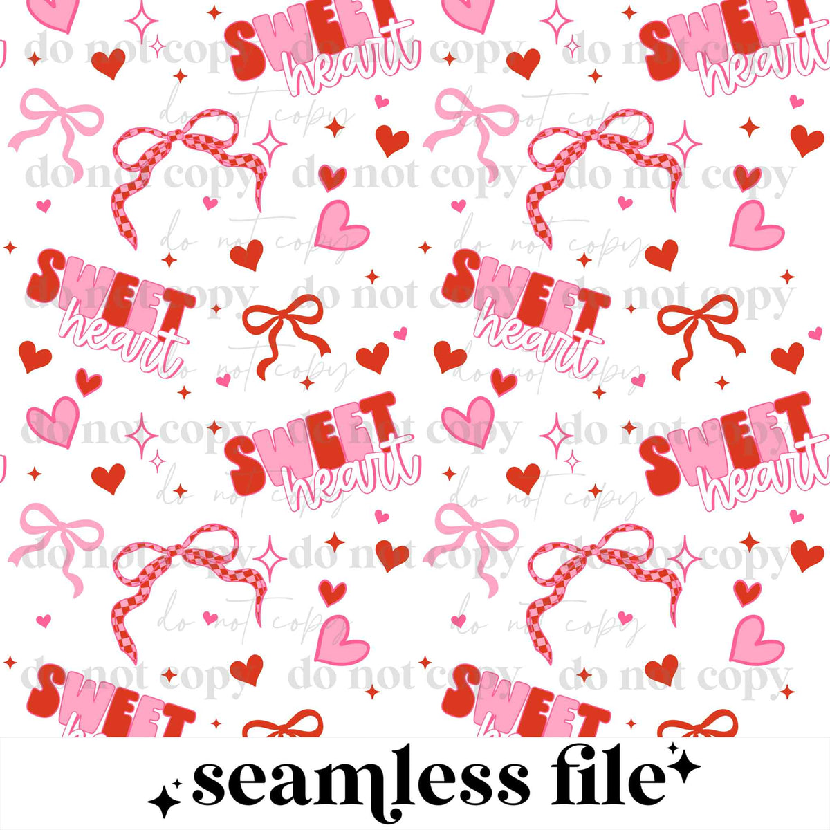 Sweetheart Bow Seamless