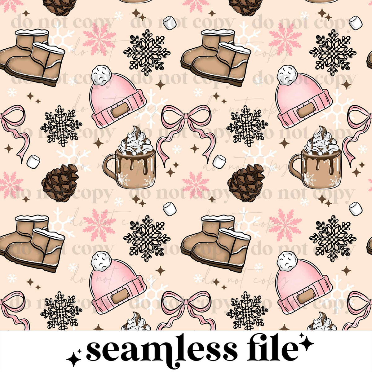 Winter Vibes Seamless