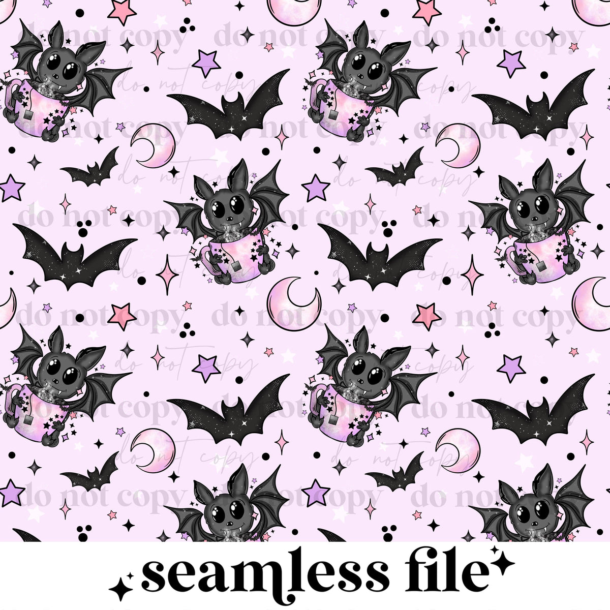 Bat tea Seamless