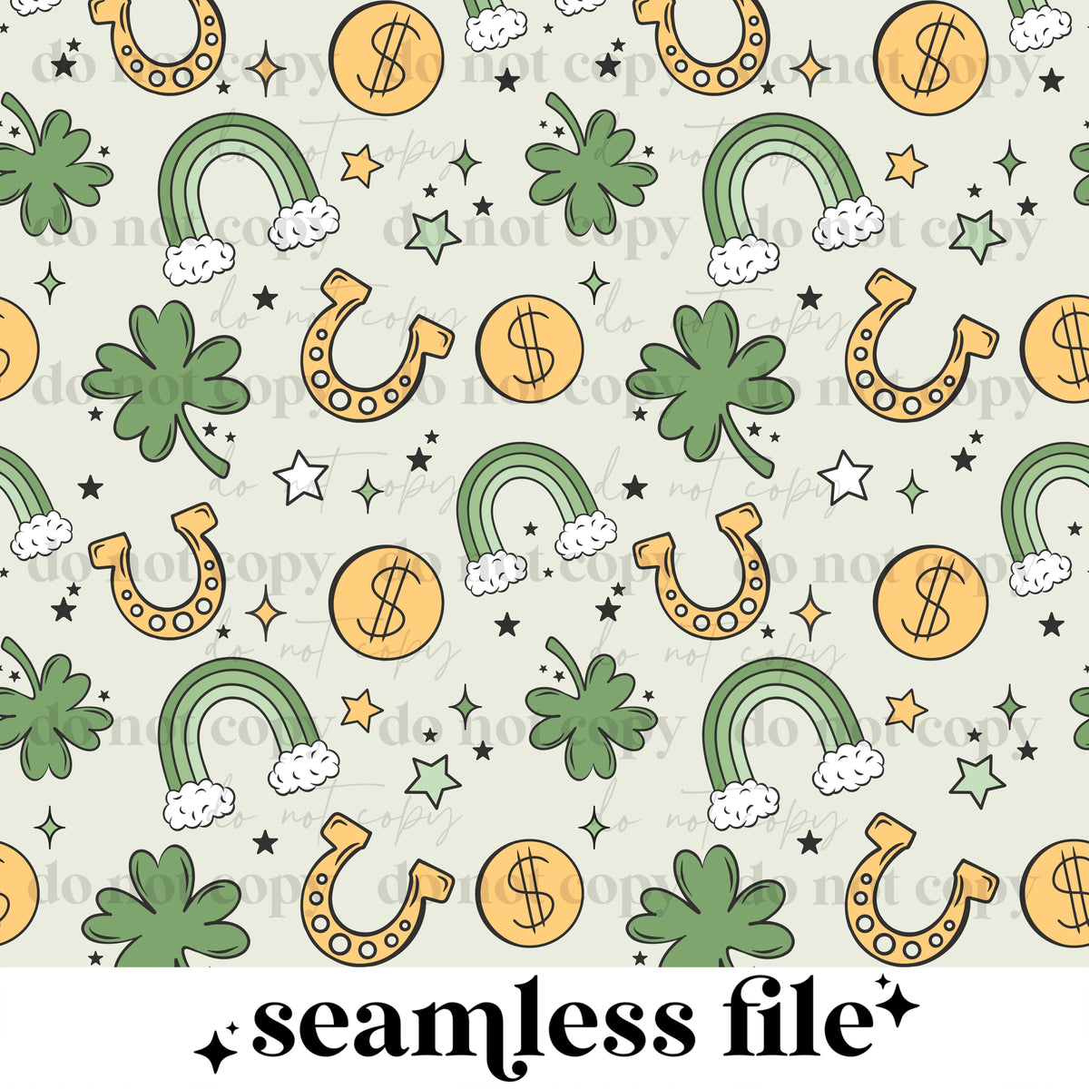 Saint pattys Seamless