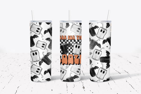 Here For The Booze Tumbler Wrap PNG