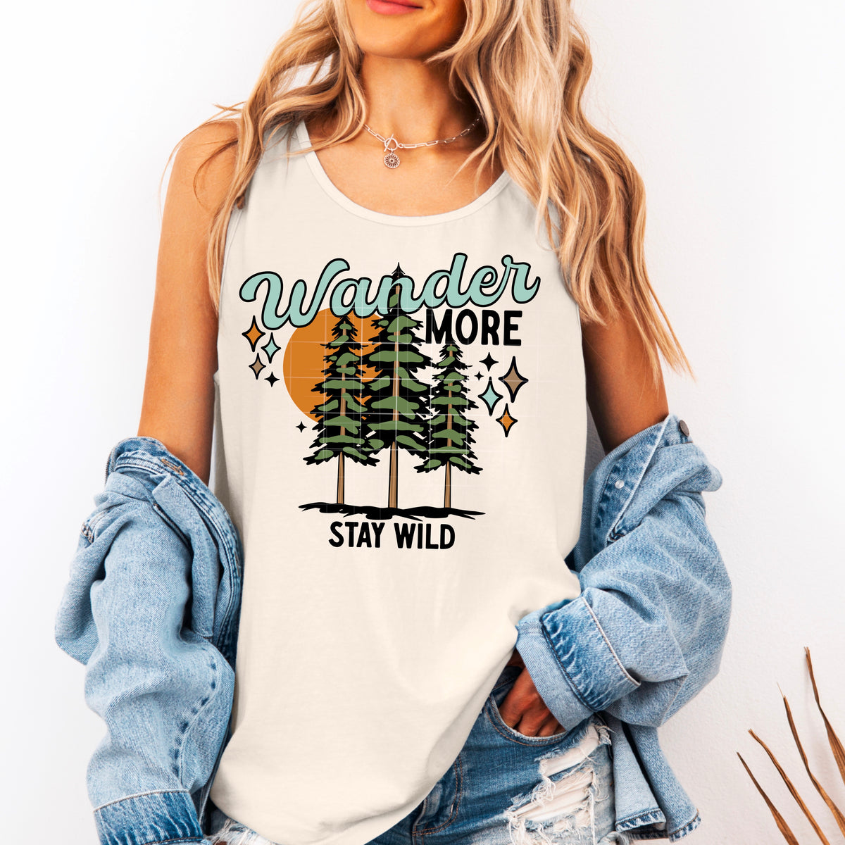 Wander More PNG