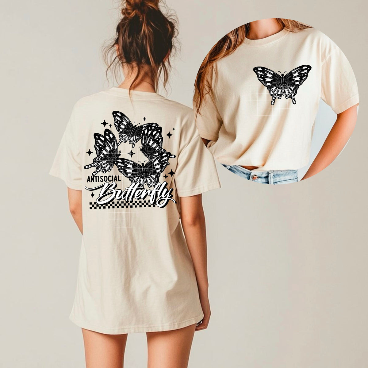 Antisocial Butterfly PNG