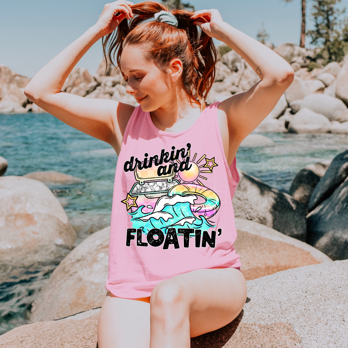 Drinkin & Floatin PNG