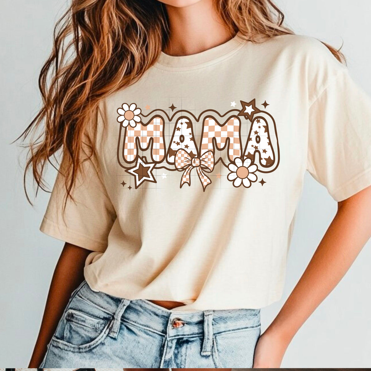 Neutral Checker Mama PNG