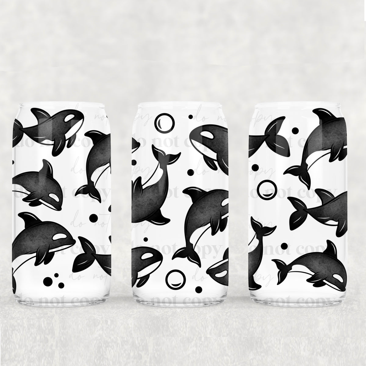 Orcas 16oz Glass Wrap