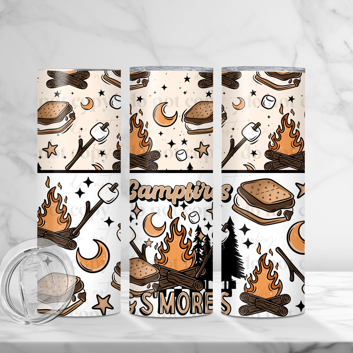 Campfires Tumbler Wrap