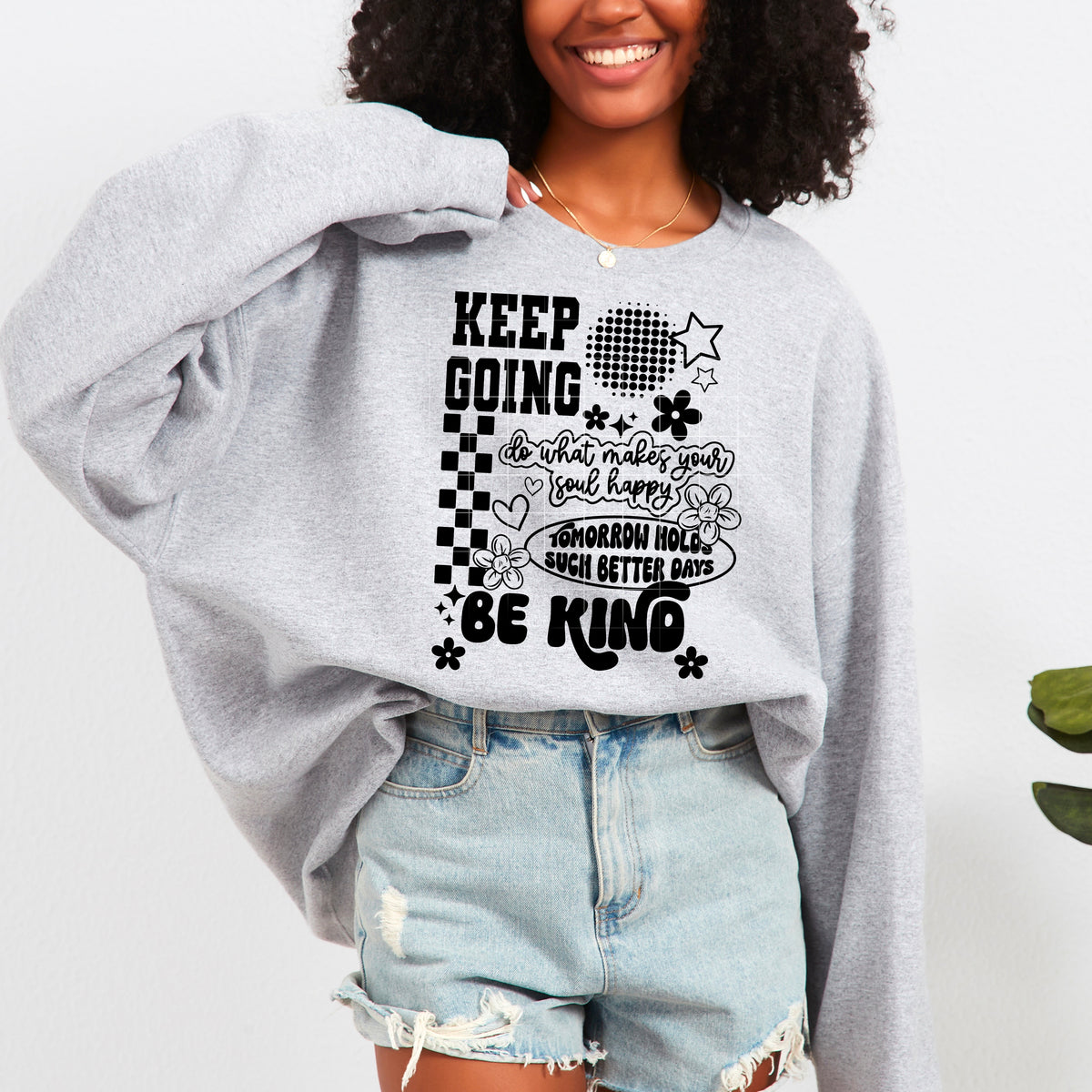 Keep Going Single Color PNG