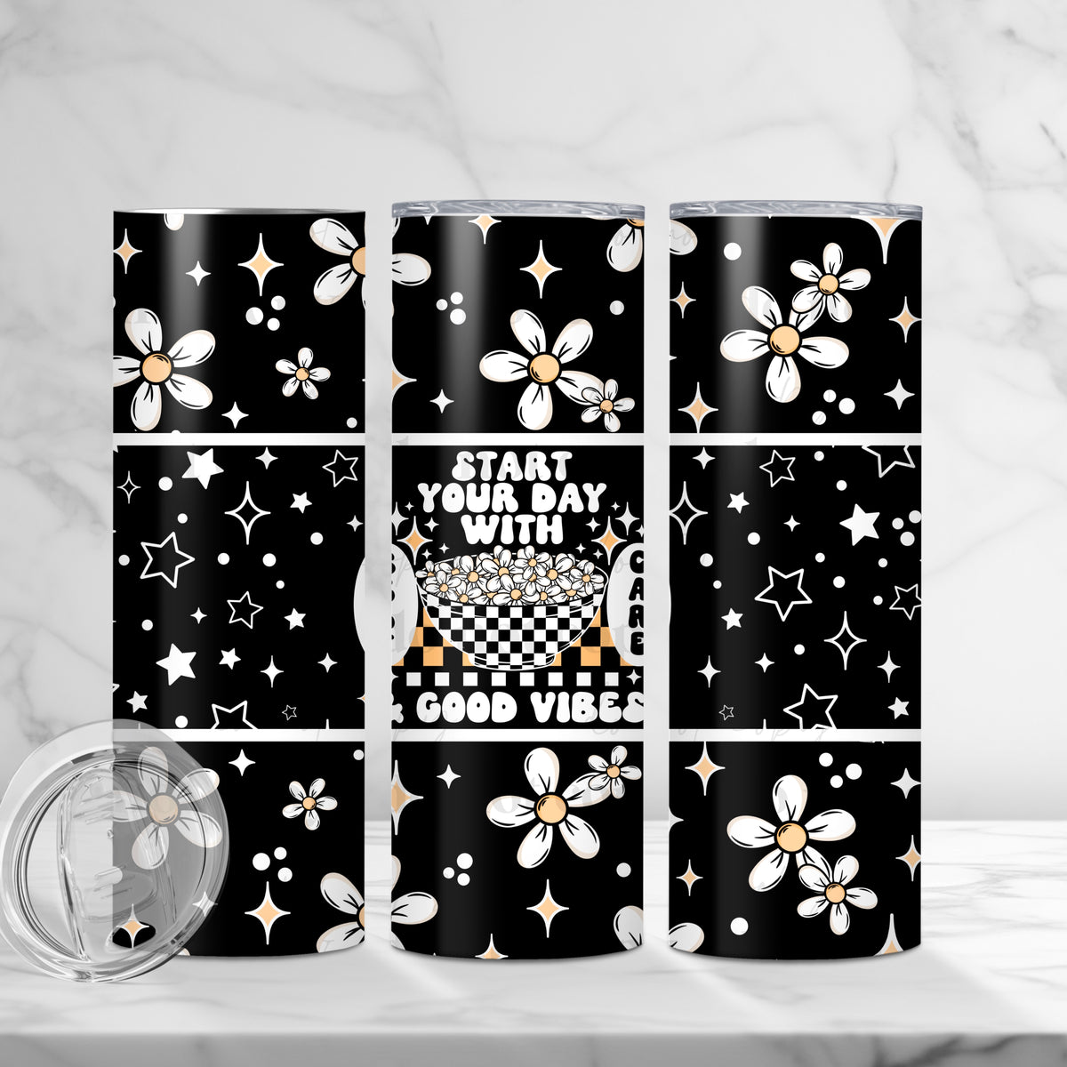 Daisy Cereal Tumbler Wrap