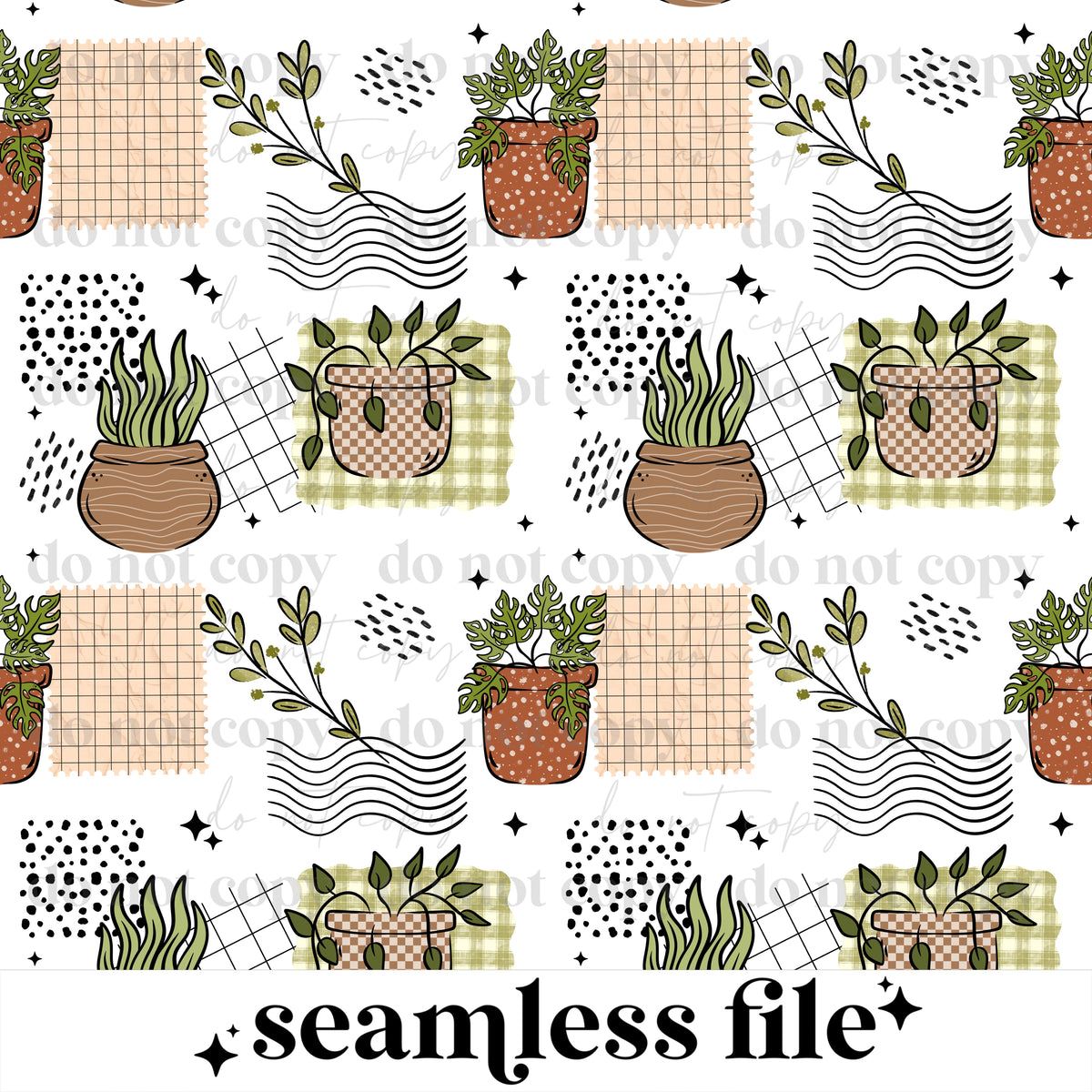 More Plants Please Seamless