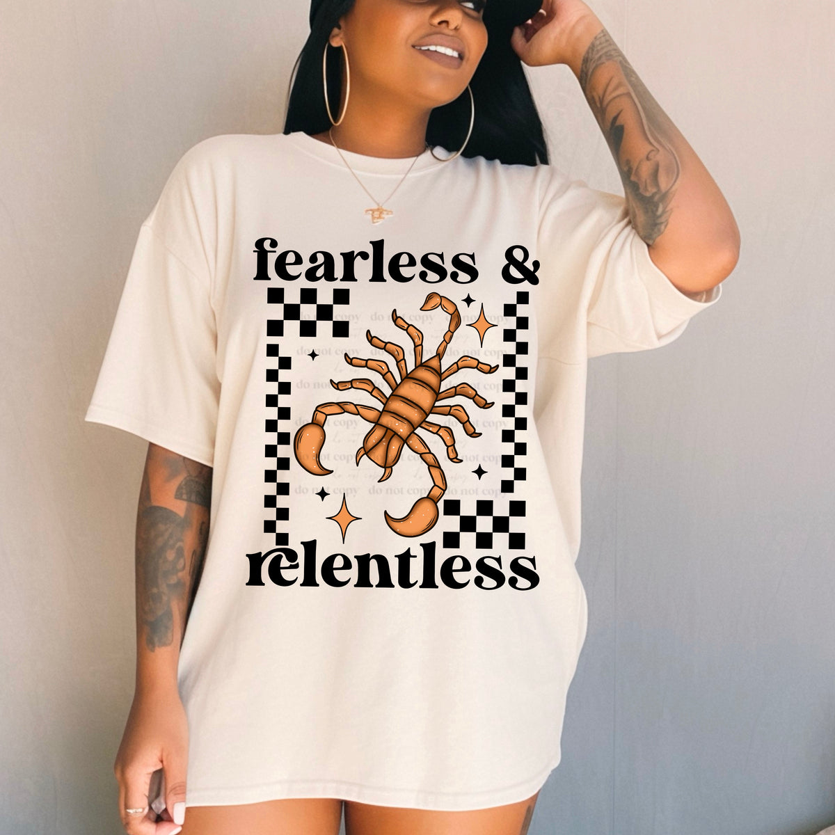 Fearless & Relentless PNG