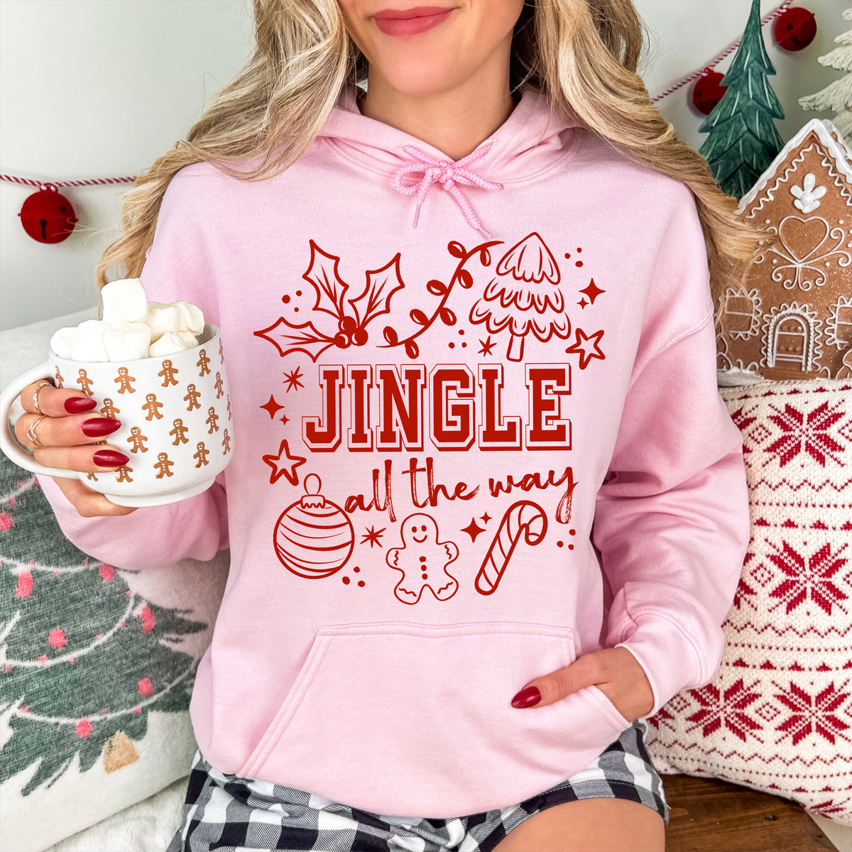 Jingle All The Way Single Color PNG