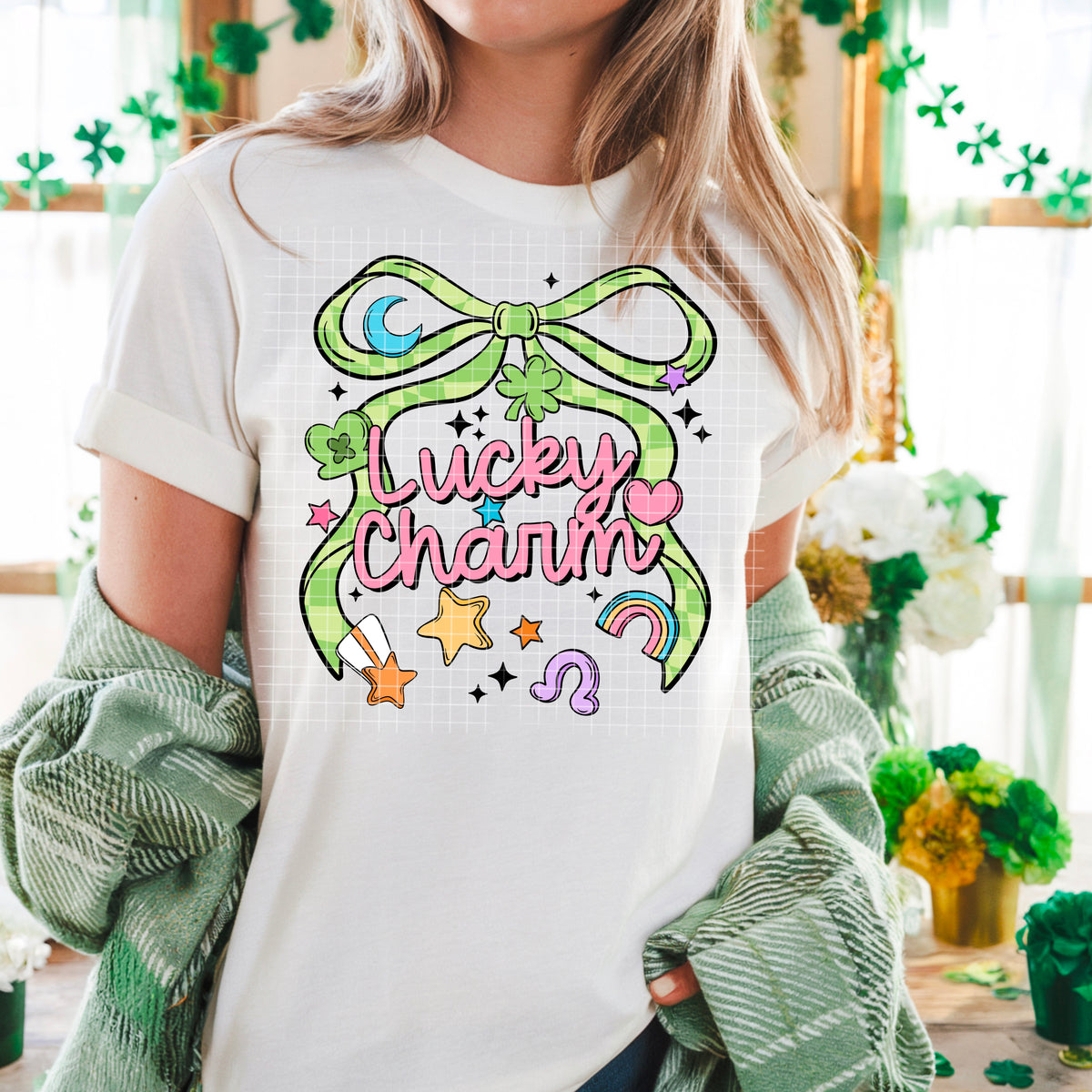 Lucky Charm Bow PNG