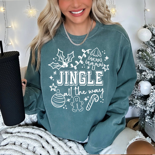 Jingle All The Way Single Color PNG