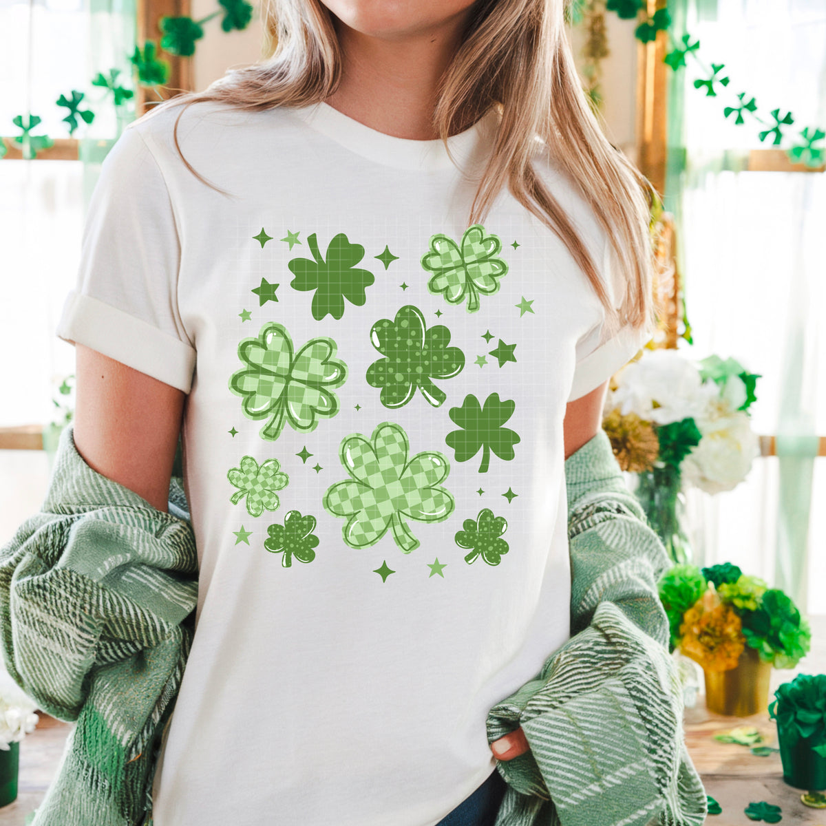 Shamrock Collage PNG