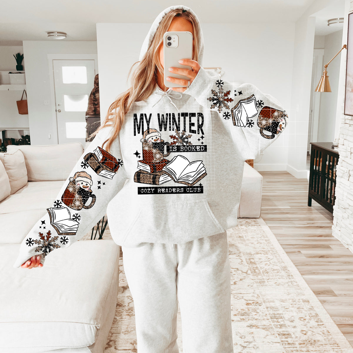 Winter Is Booked w/ Sleeves PNG