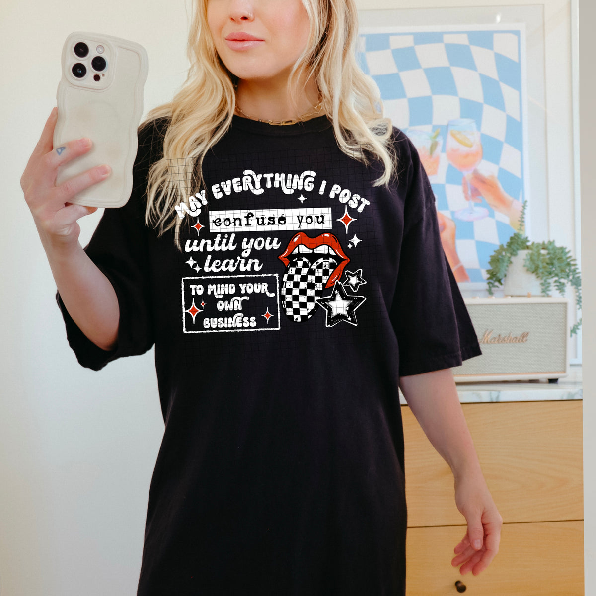 Mind Your Own Business PNG