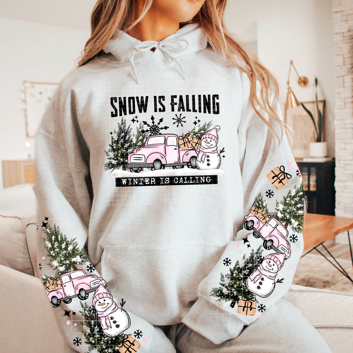 Snow Is Falling w/ Sleeves PNG
