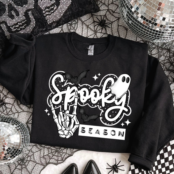 Spooky Season Skellie Hand PNG