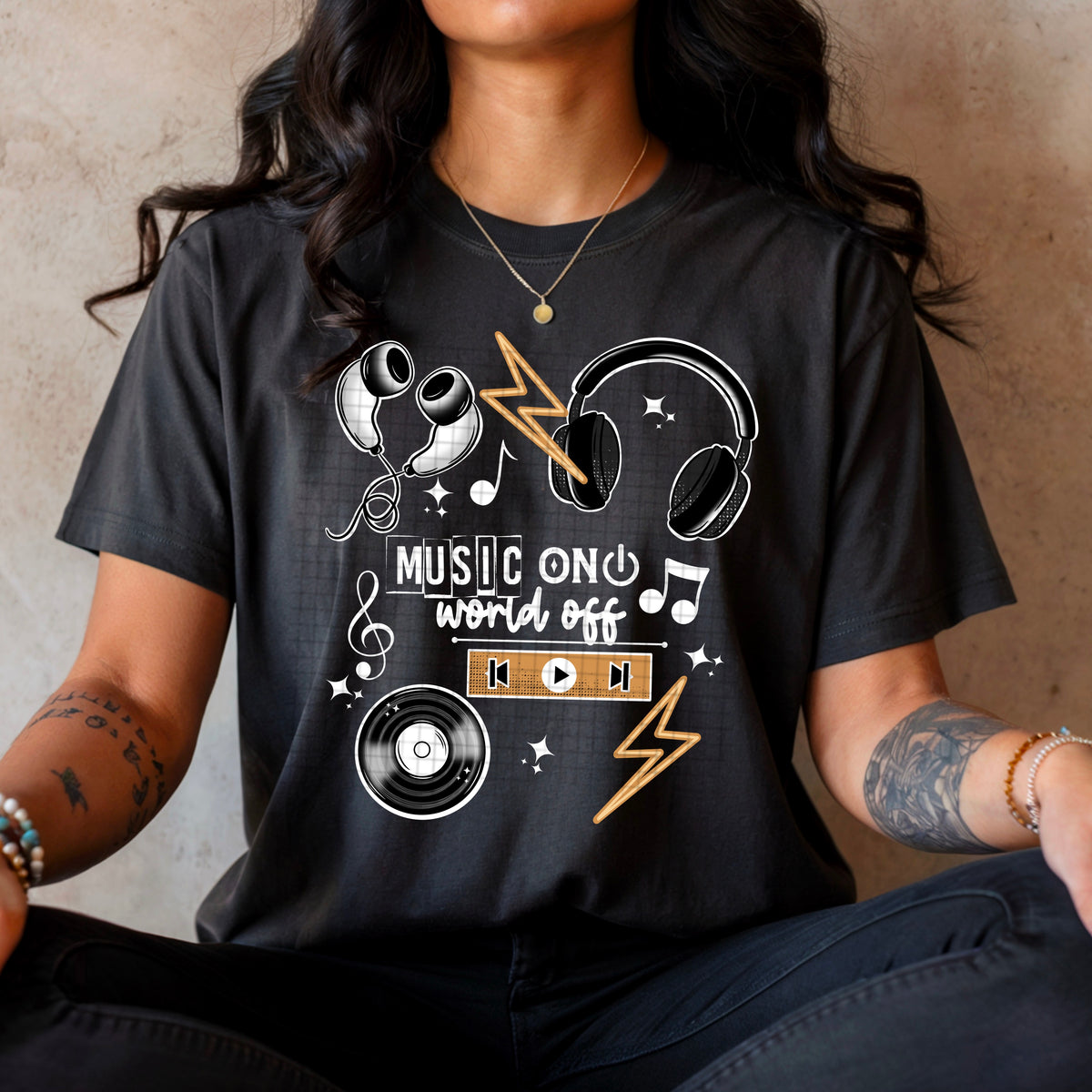 Music On World Off PNG