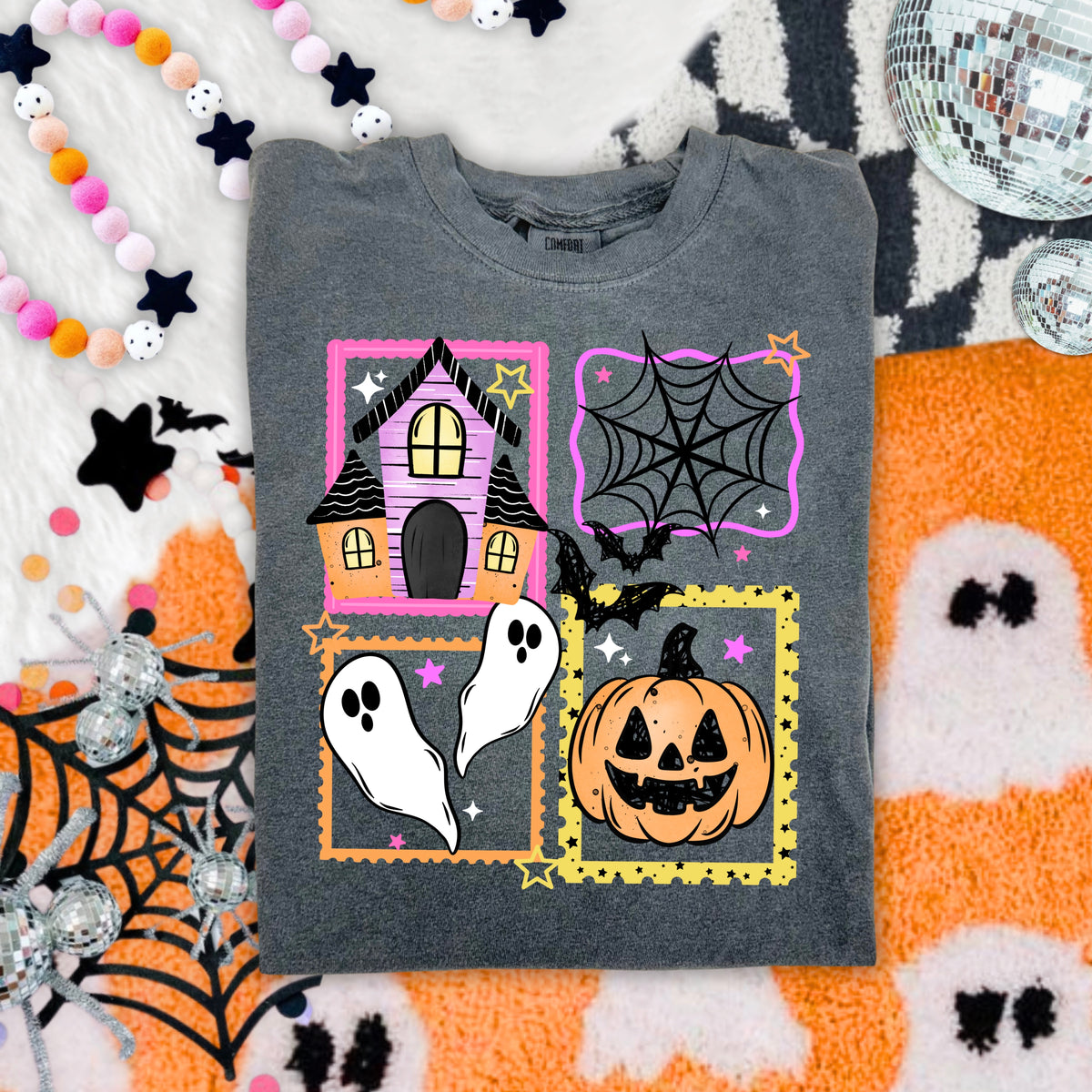 Haunted House Stamps PNG