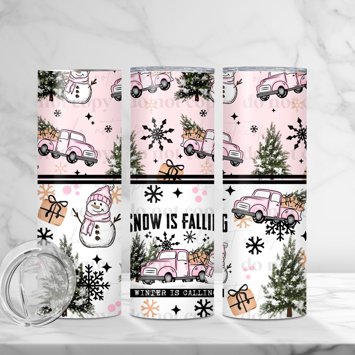 Winter Is Calling Tumbler Wrap