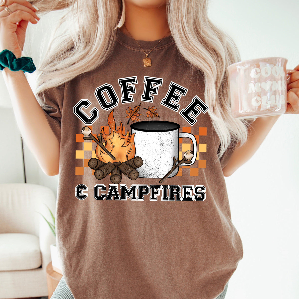 Coffee & Campfires PNG