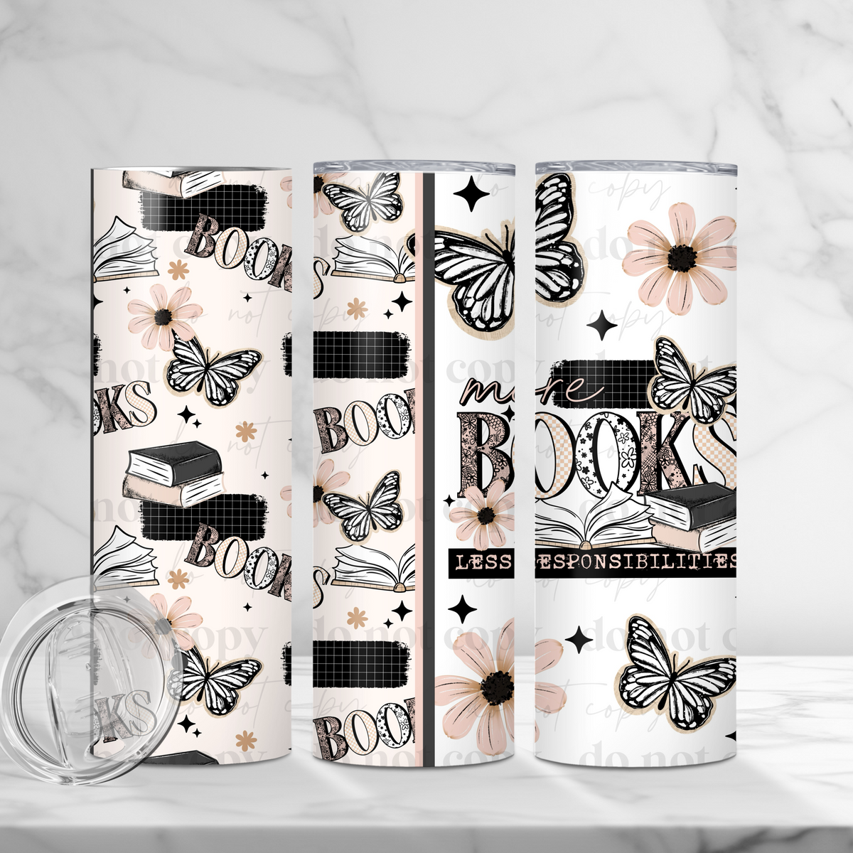 More Books Tumbler Wrap