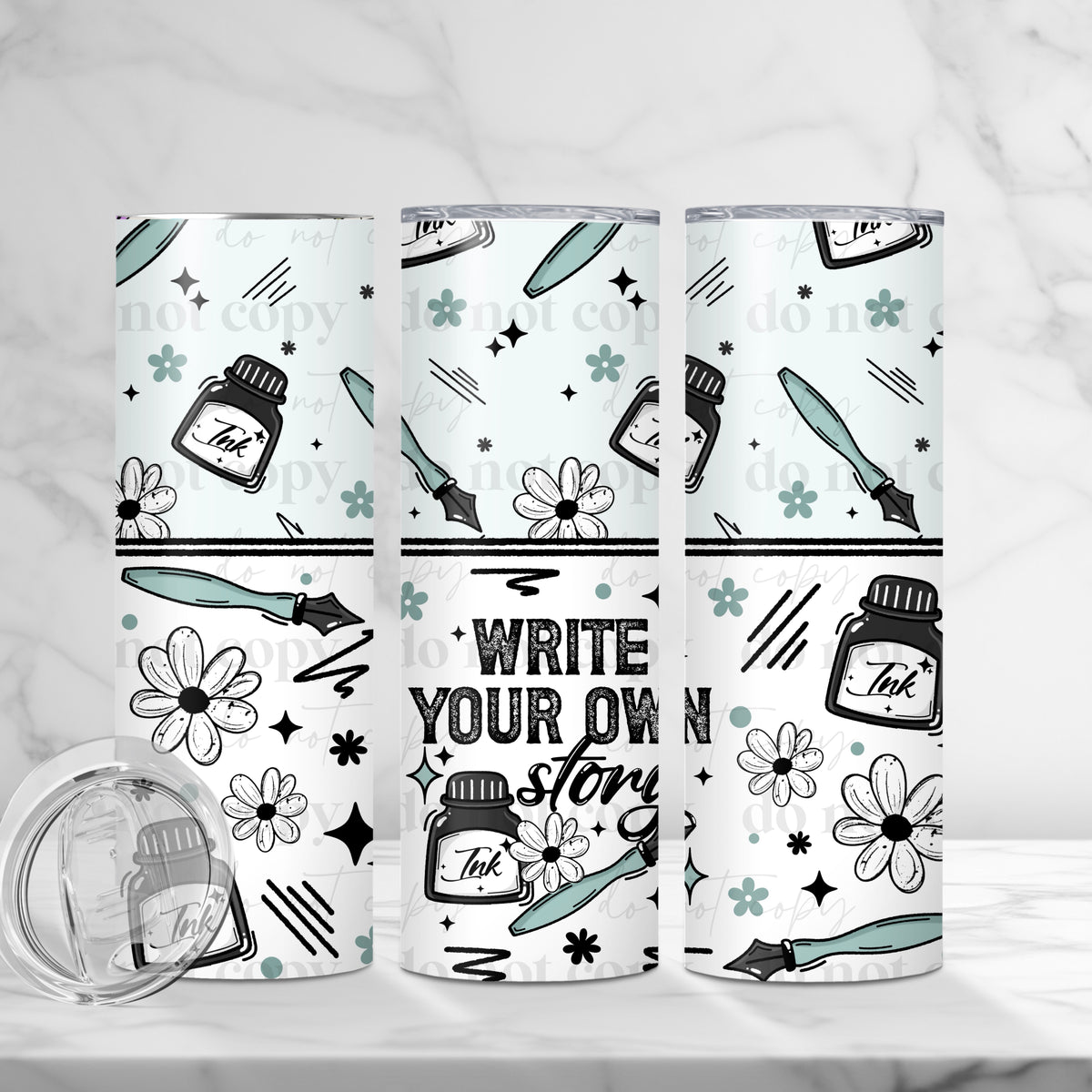 Write Your Own Story Tumbler Wrap