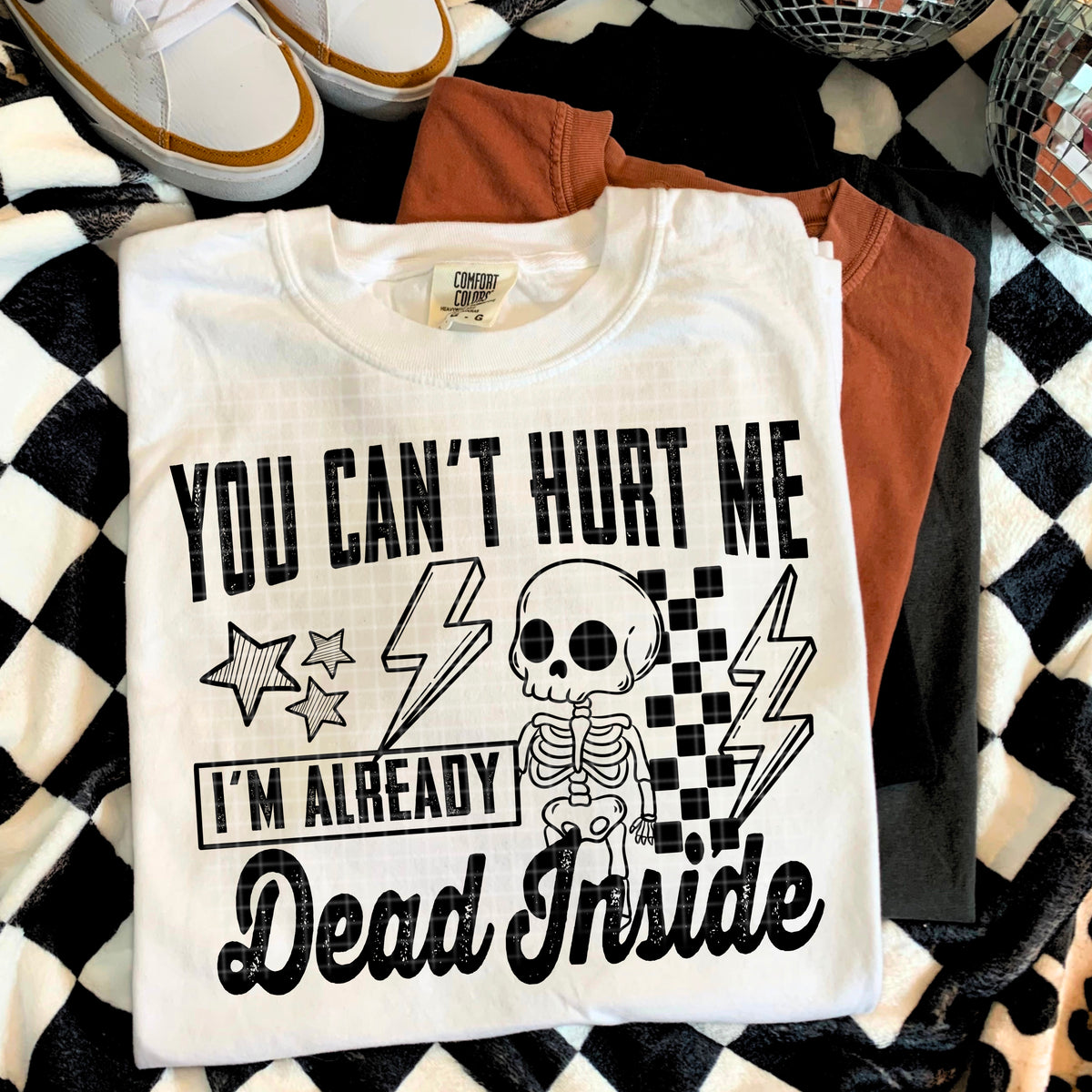 Dead Inside Single Color PNG