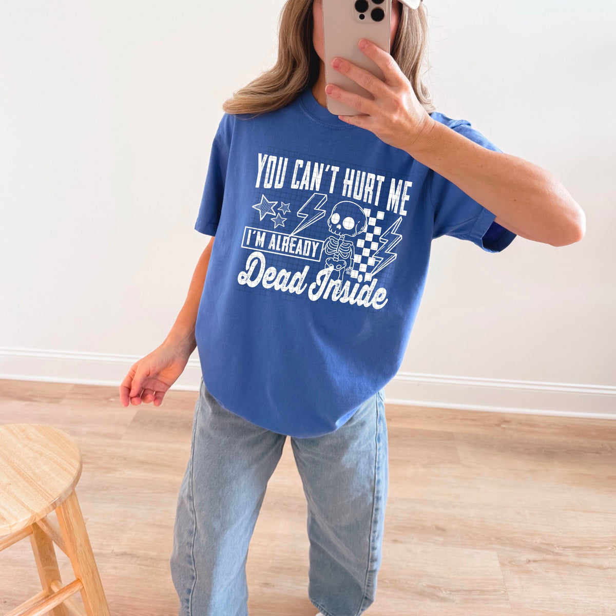 Dead Inside Single Color PNG