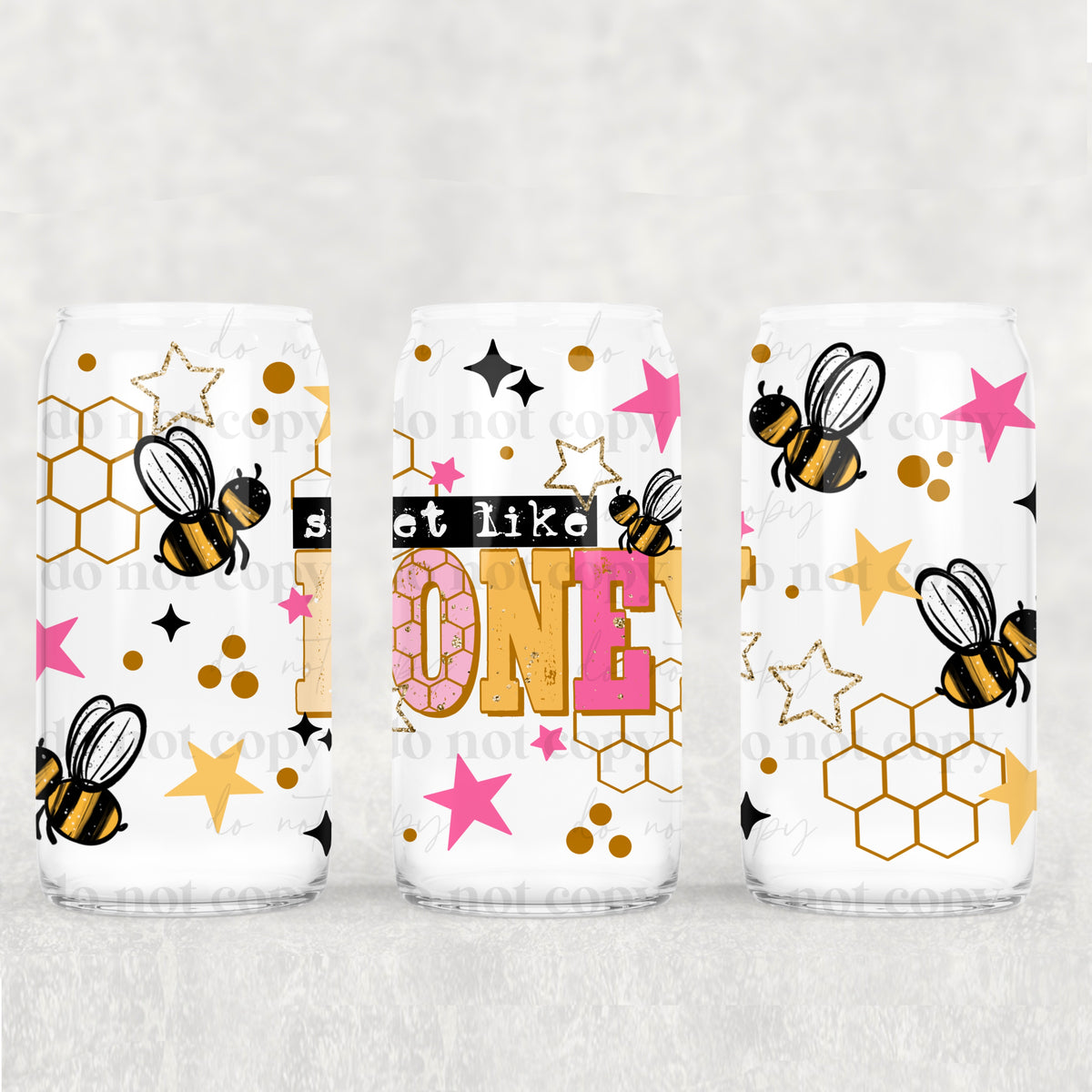 Sweet Like Honey 16oz Glass Wrap
