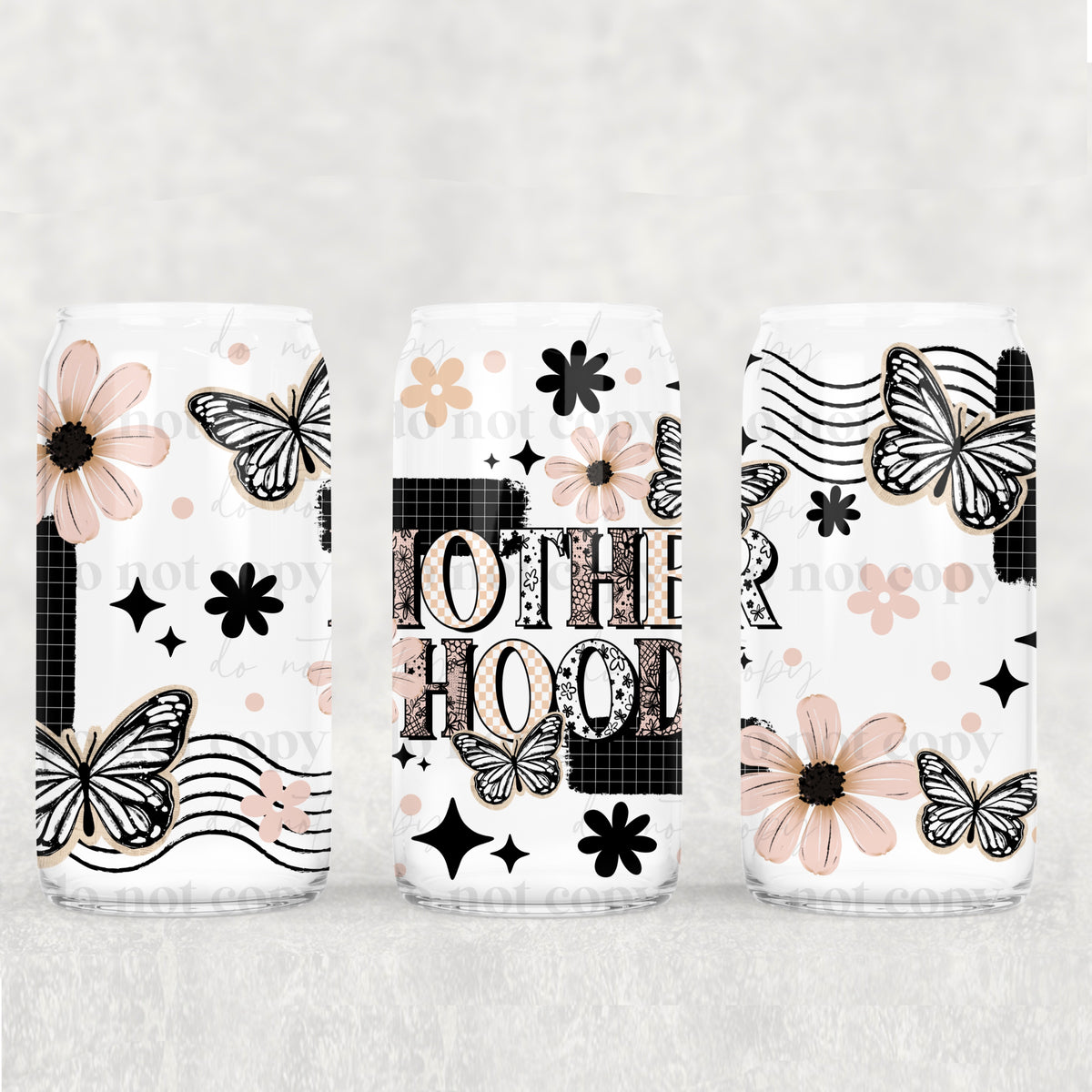 Motherhood 16oz Glass Wrap