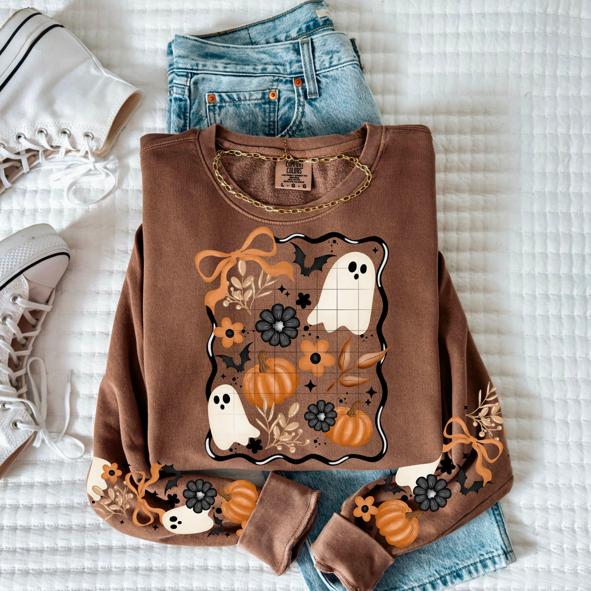 Fall Frame w/ Sleeves PNG