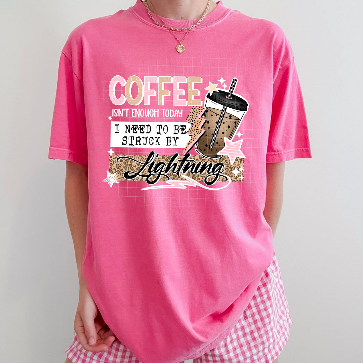 Coffee Lightning PNG