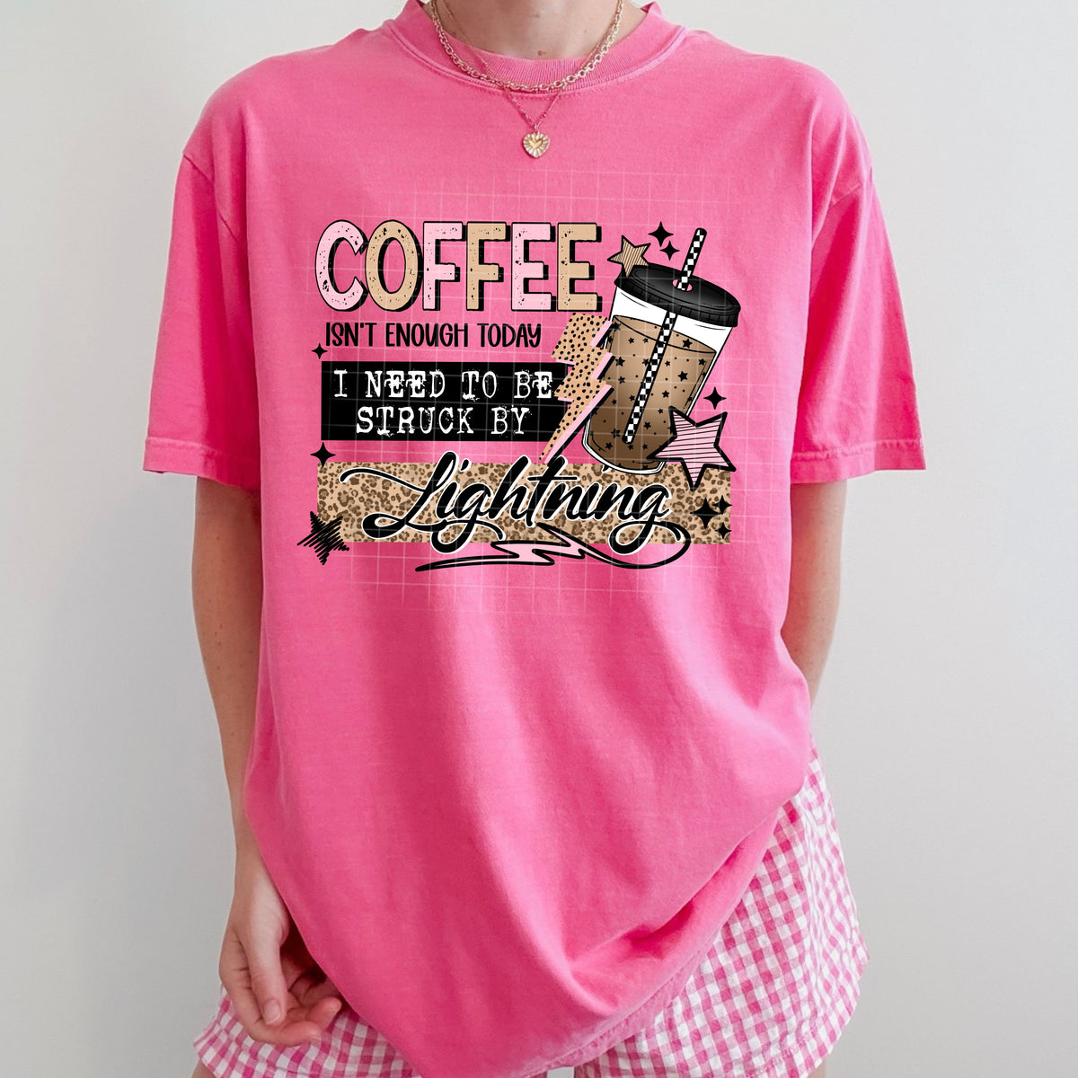 Coffee Lightning PNG