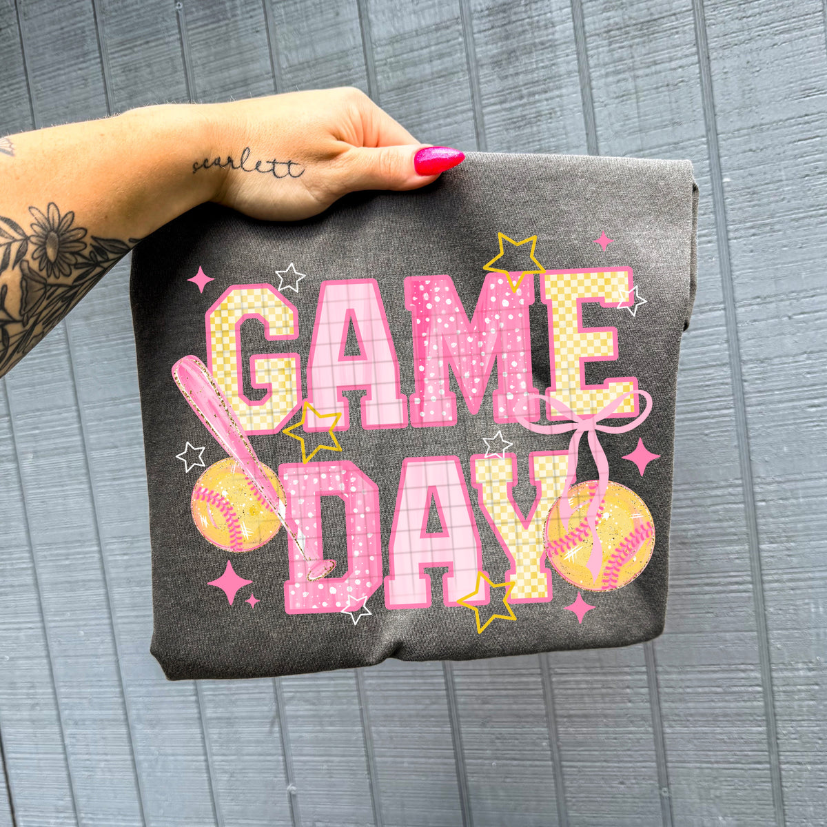 Softball Gameday PNG