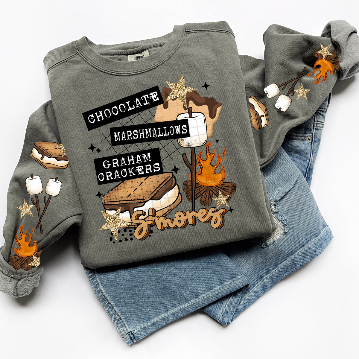 Smore Collage w/ 2 Sleeves PNG