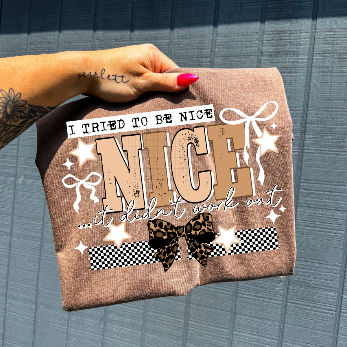 Tried To Be Nice PNG