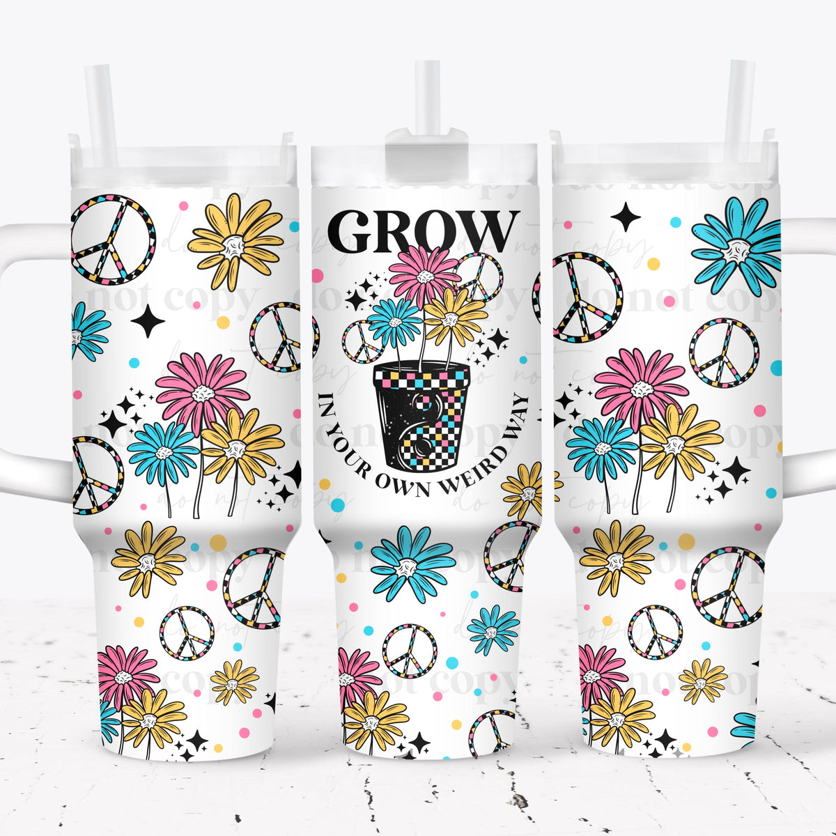 Grow 40oz Tumbler Wrap