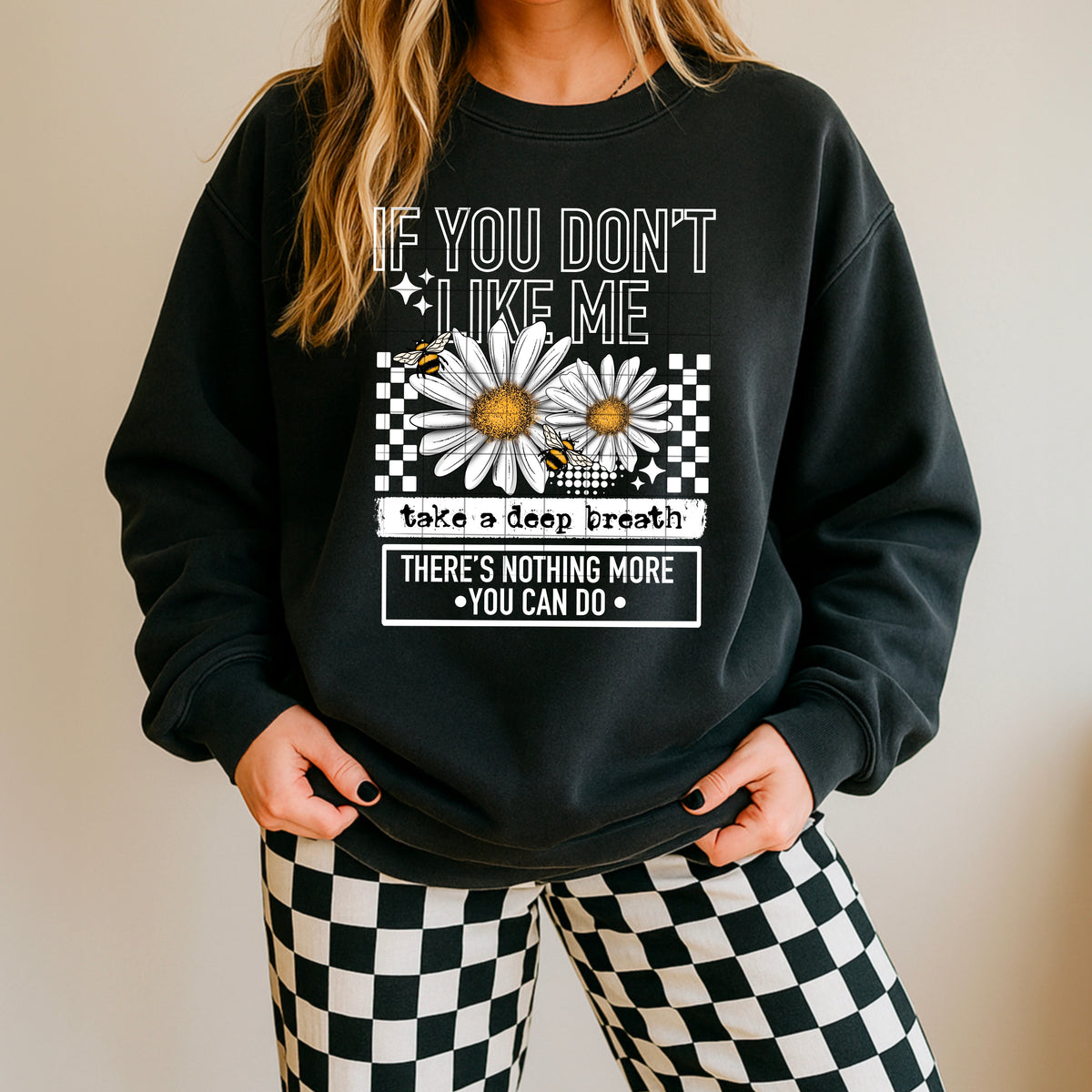 Don't Like Me Florals PNG