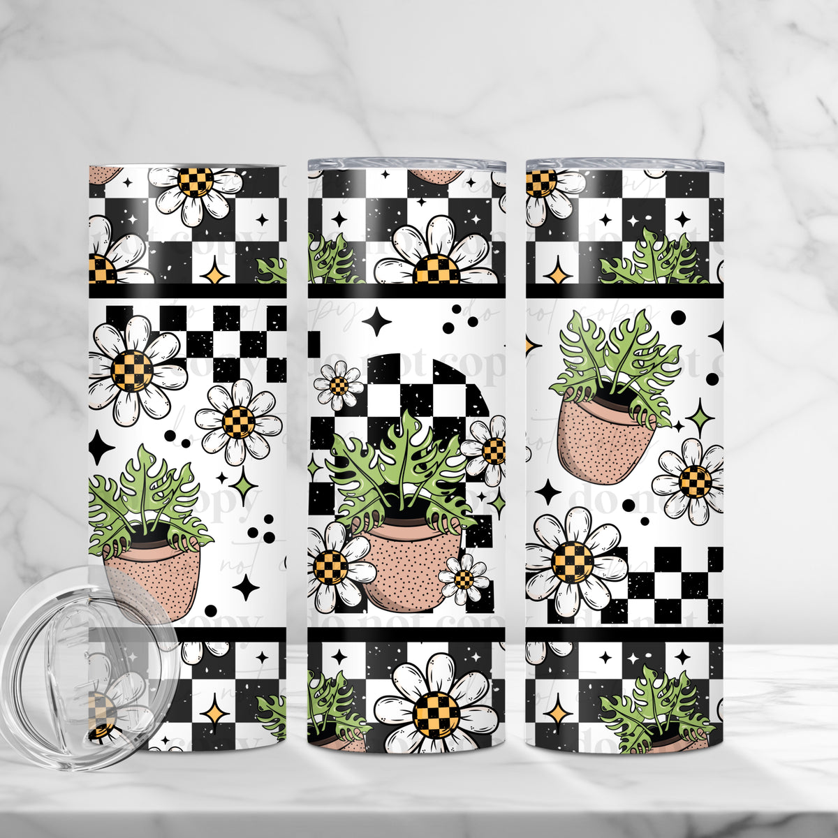 Monstera Tumbler Wrap