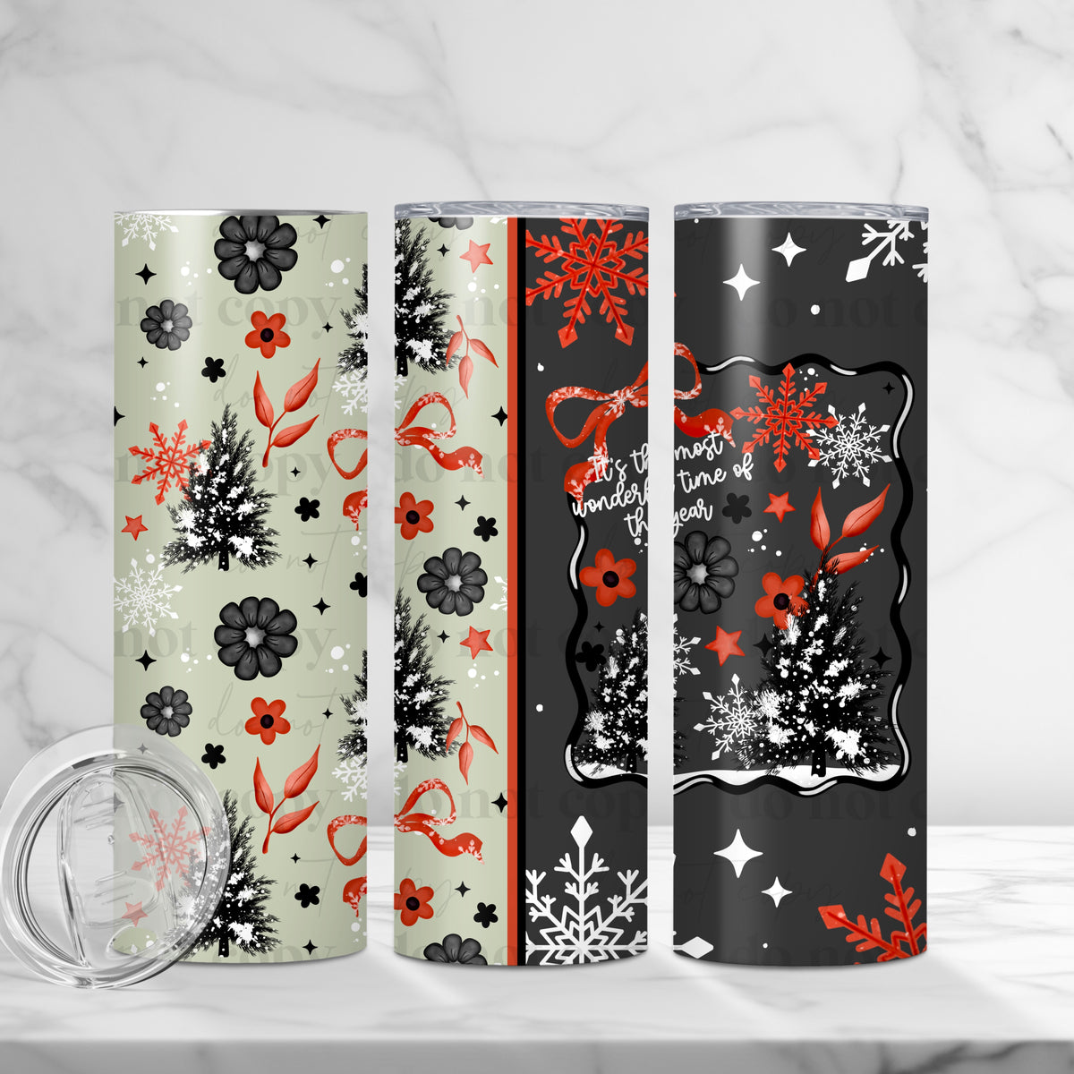 Wonderful Time Tumbler Wrap