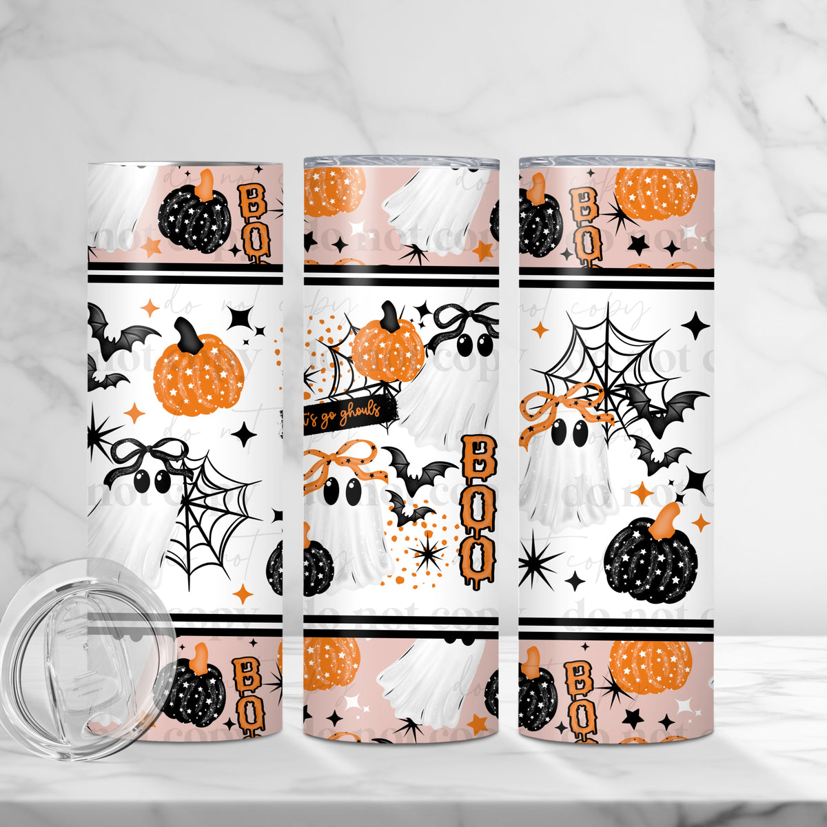 Let's Go Ghouls Tumbler Wrap